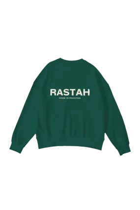 moss green made in pak sweatshirt (v1) moss green made in pak sweatshirt (v1)