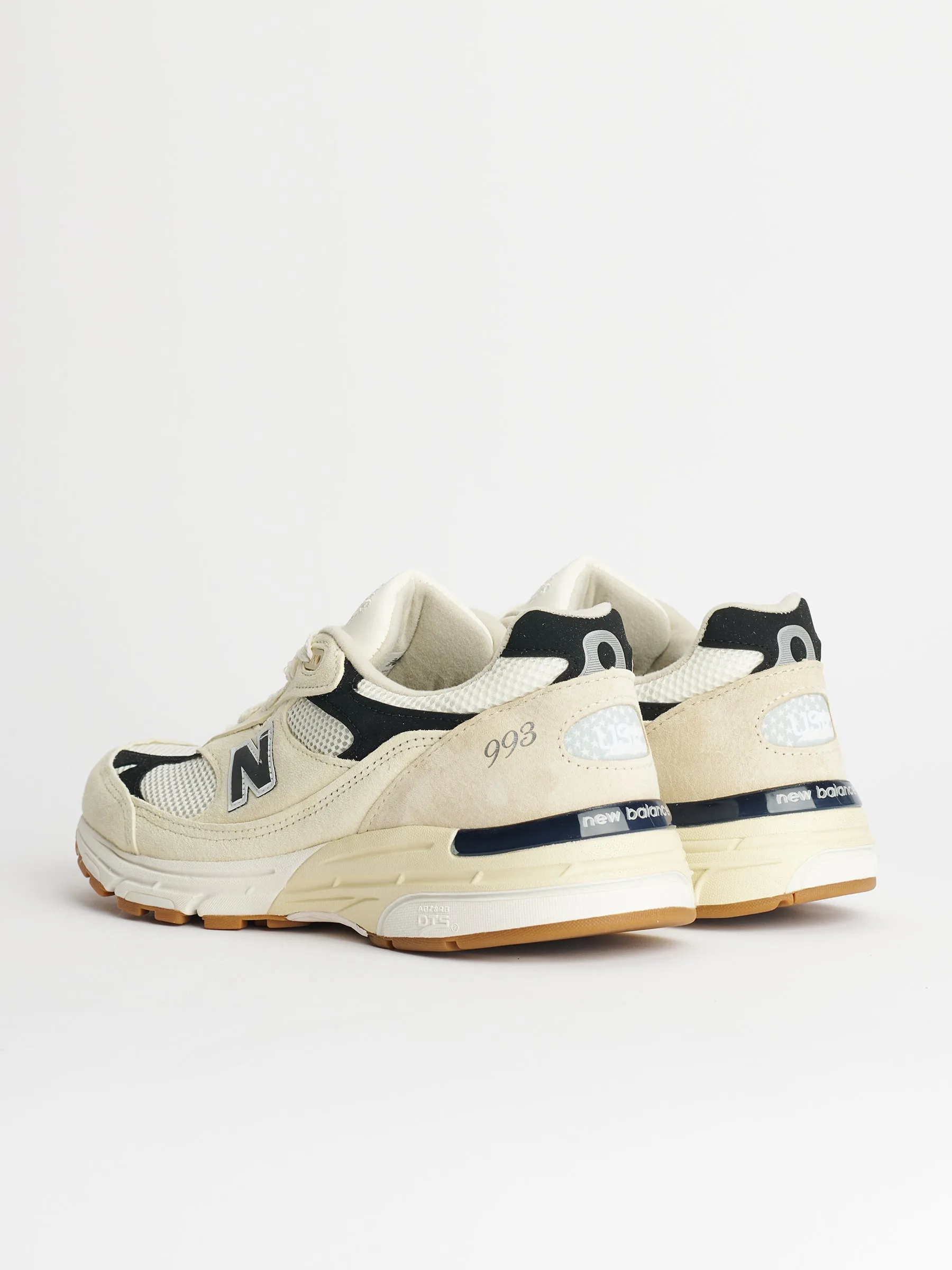 New Balance Teddy Santis Made in USA 993 Sea Salt / Black