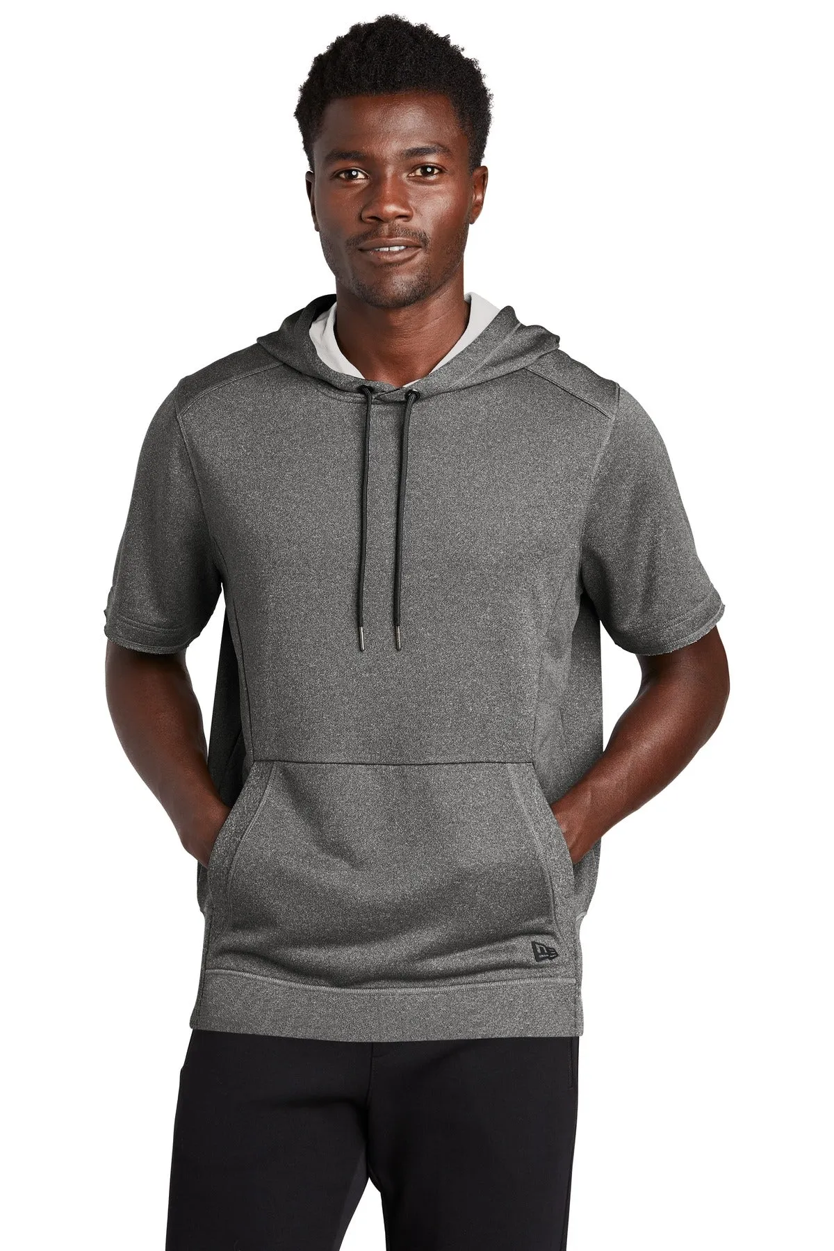 New Era Performance Terry Short Sleeve Hoodie NEA533