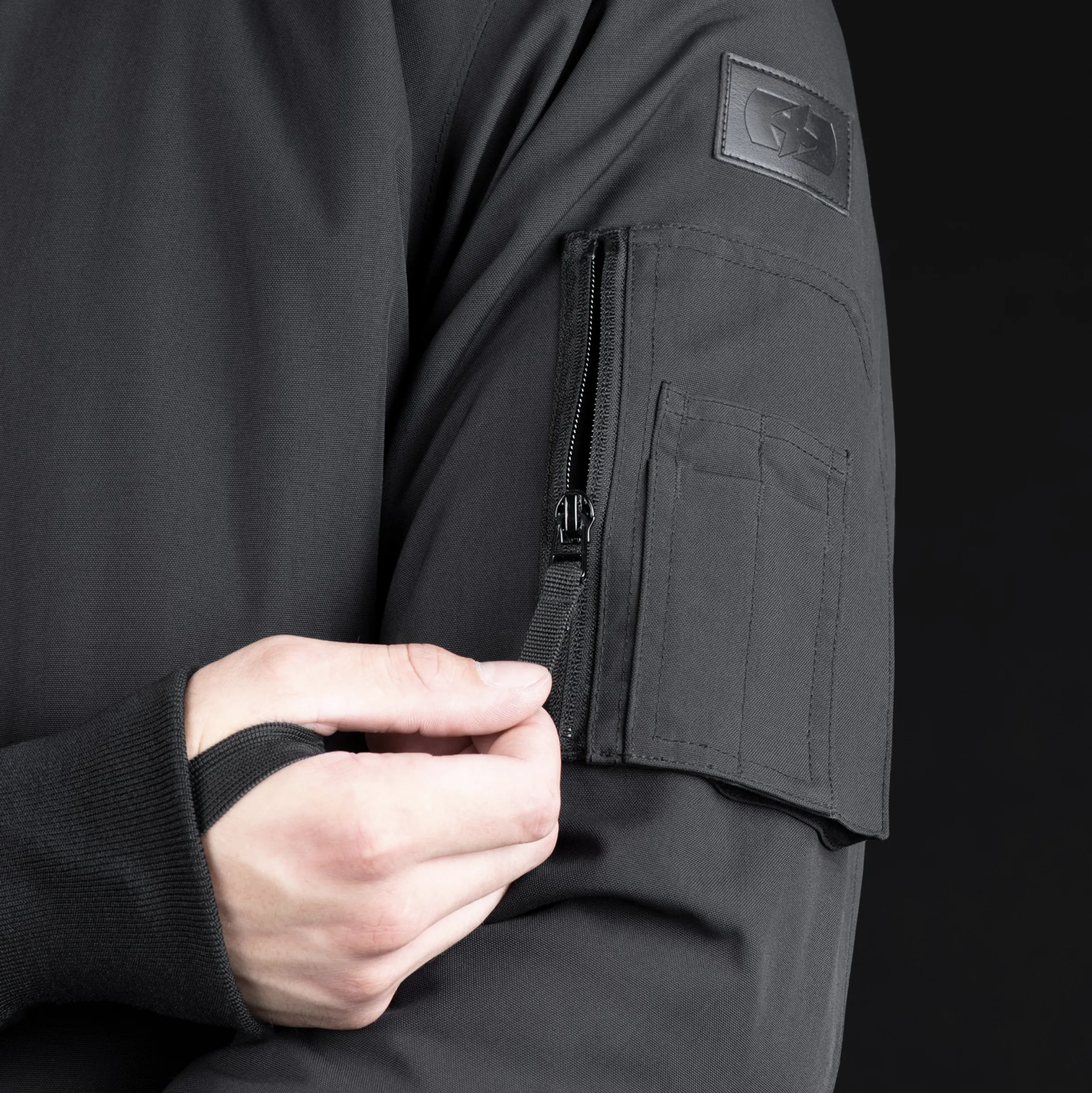 Oxford D2D Khaki Bomber Jacket with Elbow & Shoulder armour