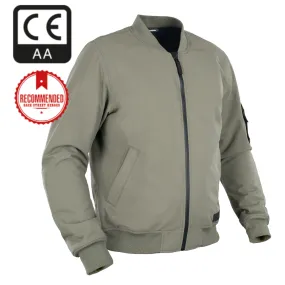 Oxford D2D Khaki Bomber Jacket with Elbow & Shoulder armour