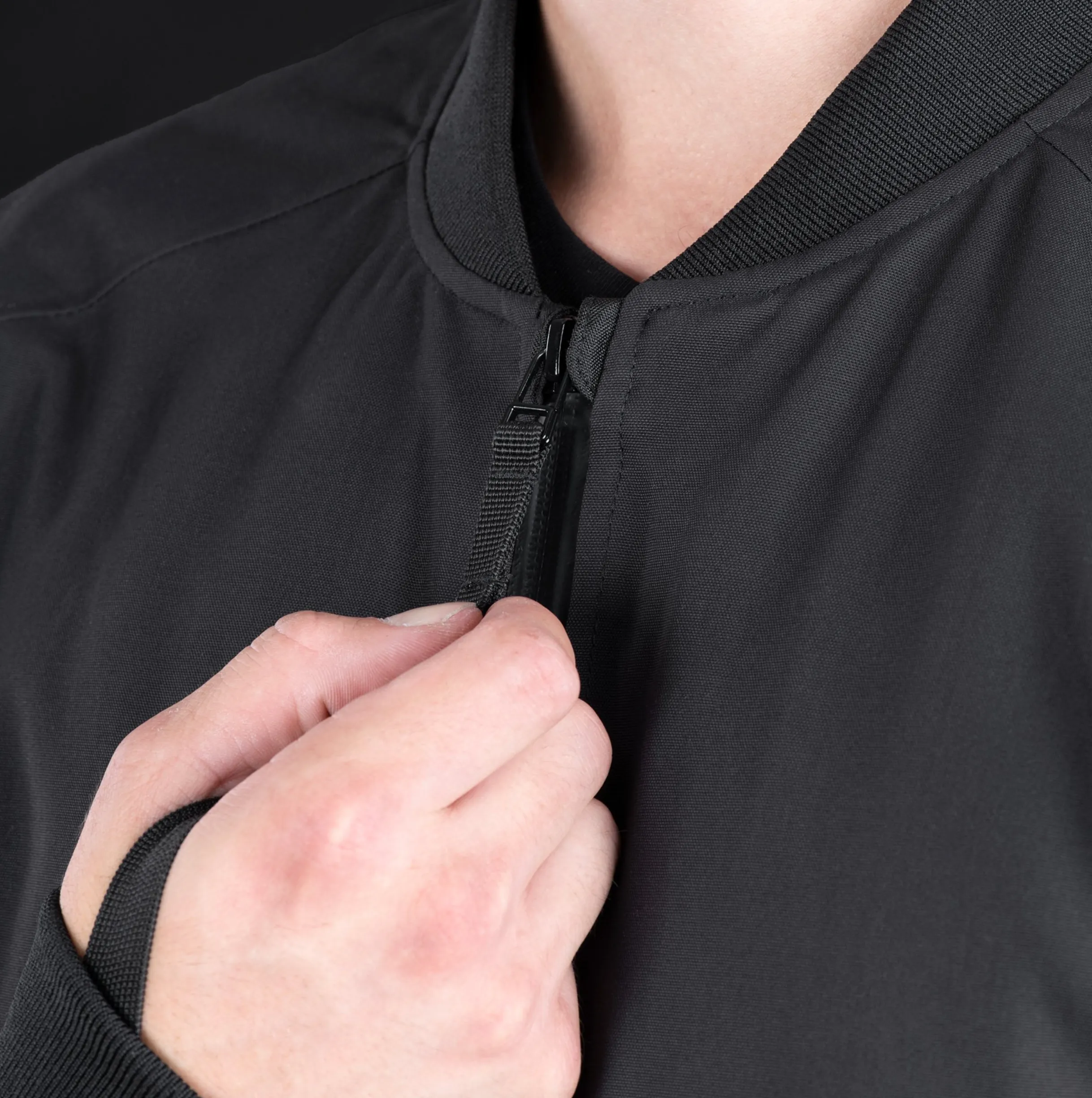Oxford D2D Khaki Bomber Jacket with Elbow & Shoulder armour
