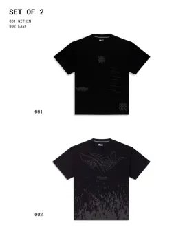 Pack of 2 // Black T-shirts Pack of 2 // Black T-shirts