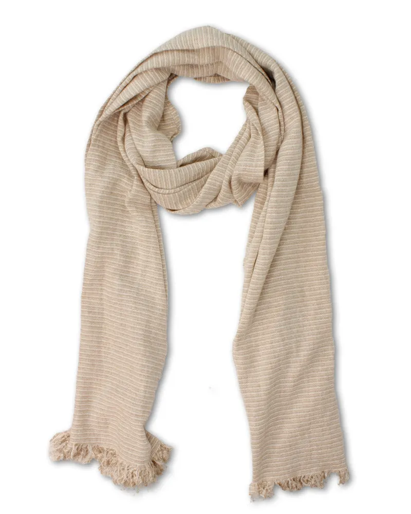 PINSTRIPE SCARF