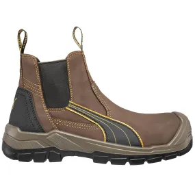Puma Men's 630265 Tanami Brown Mid Composite Safety Toe Slip On Work Boots Puma Men's 630265 Tanami Brown Mid Composite Safety Toe Slip On Work Boots