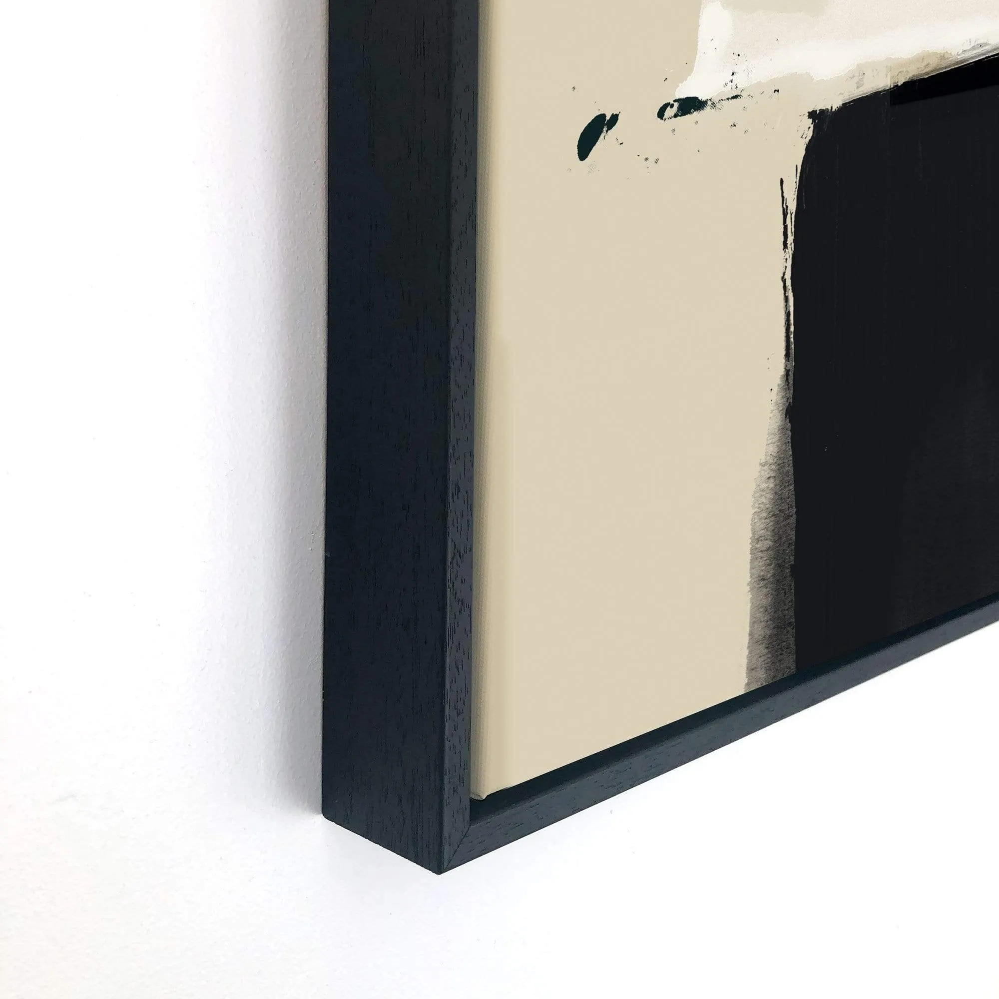 Quiet Mind Framed Abstract Canvas Art