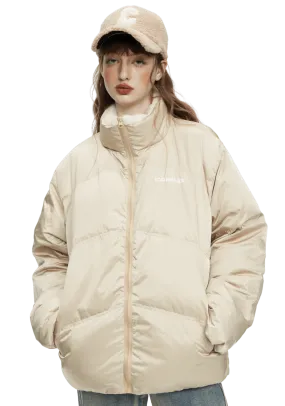 Rabbit Fur Lined Puffer Jacket Rabbit Fur Lined Puffer Jacket