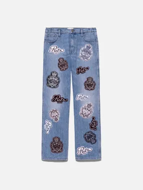 Ritz Men's Wide Leg Jean -- Saint-Rustique