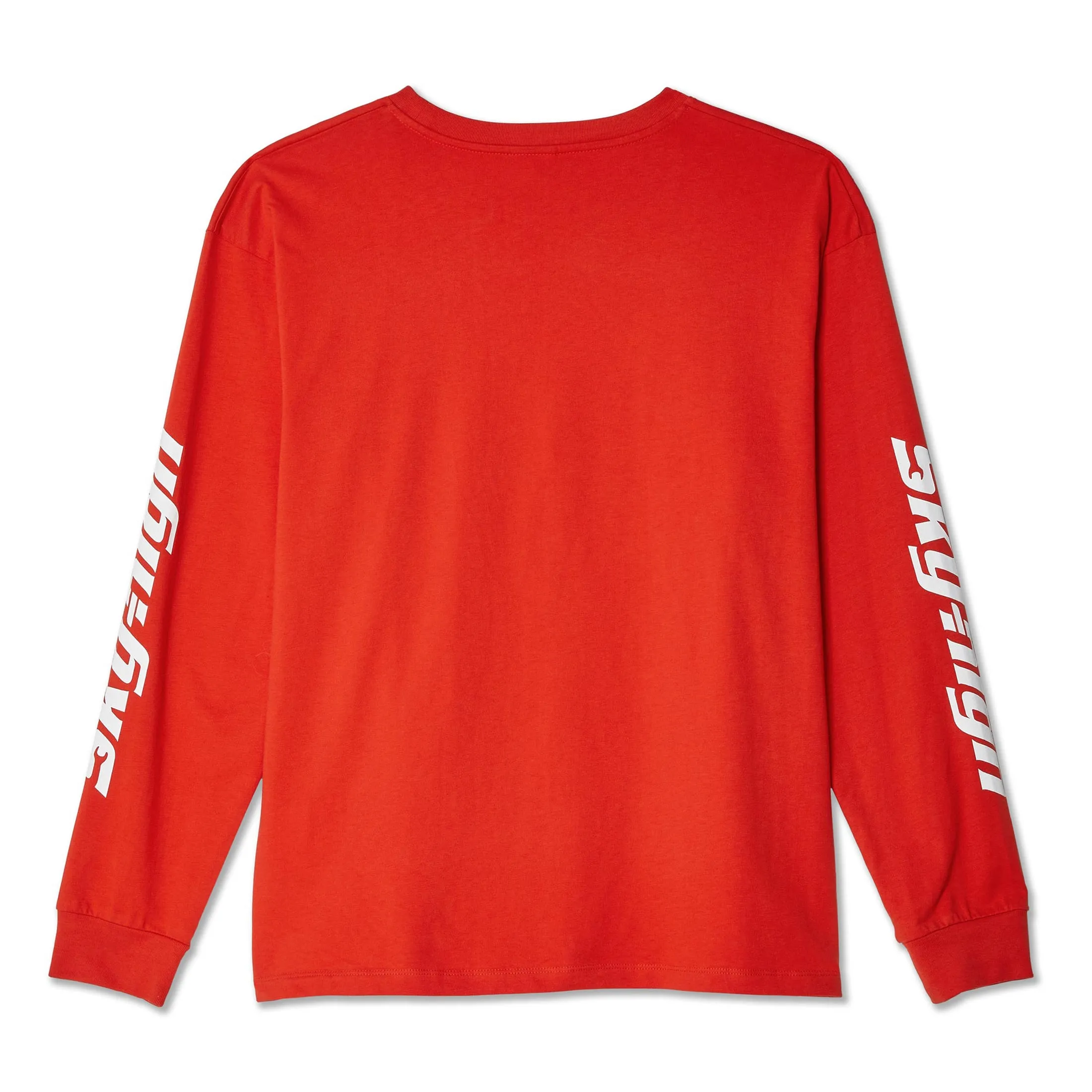 SHFW Construction Graphic Logo LS Tee Red SHF05T014