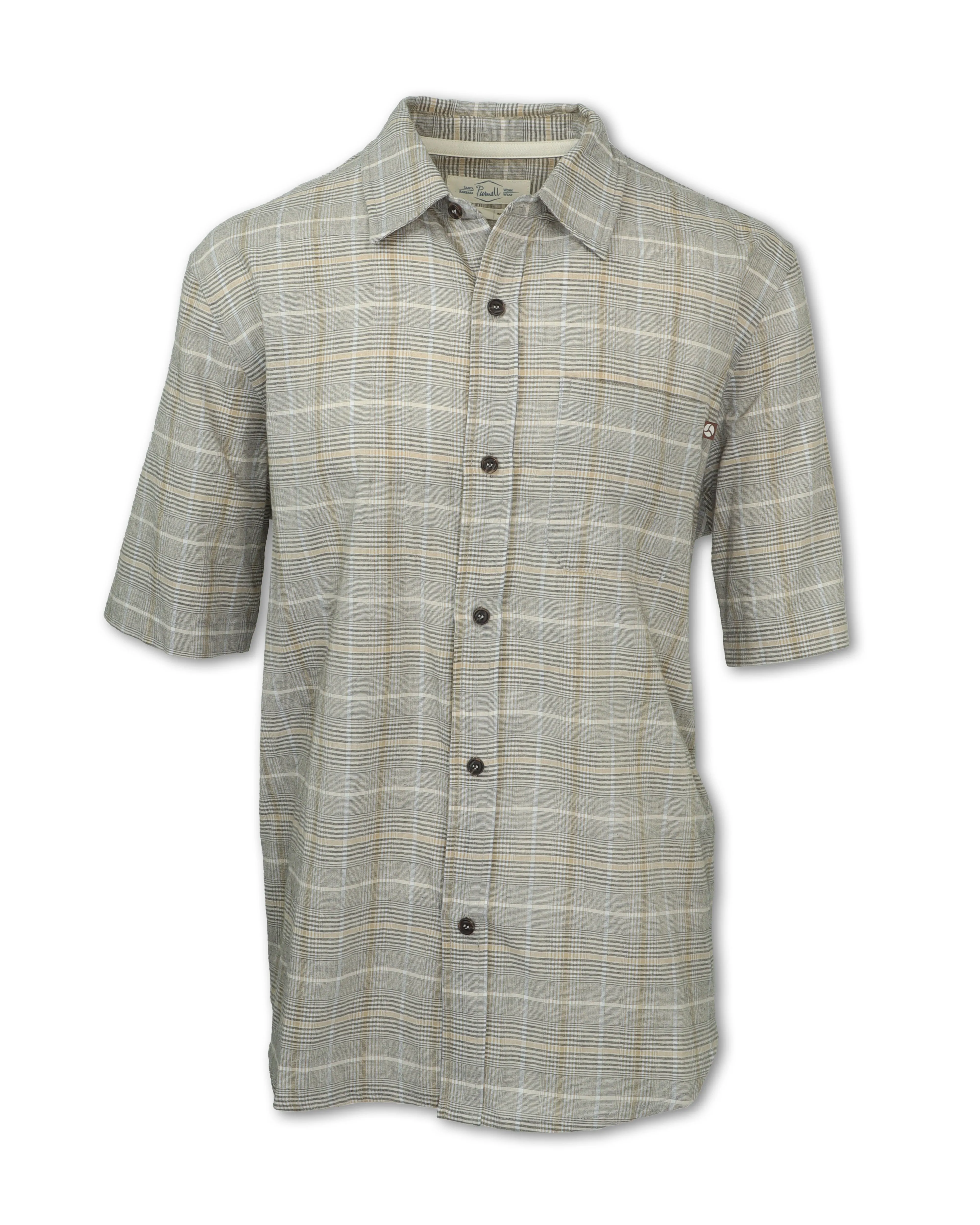 SHORT SLEEVED KINGSTON PLAID SHIRT - SHIPS 3/1/25