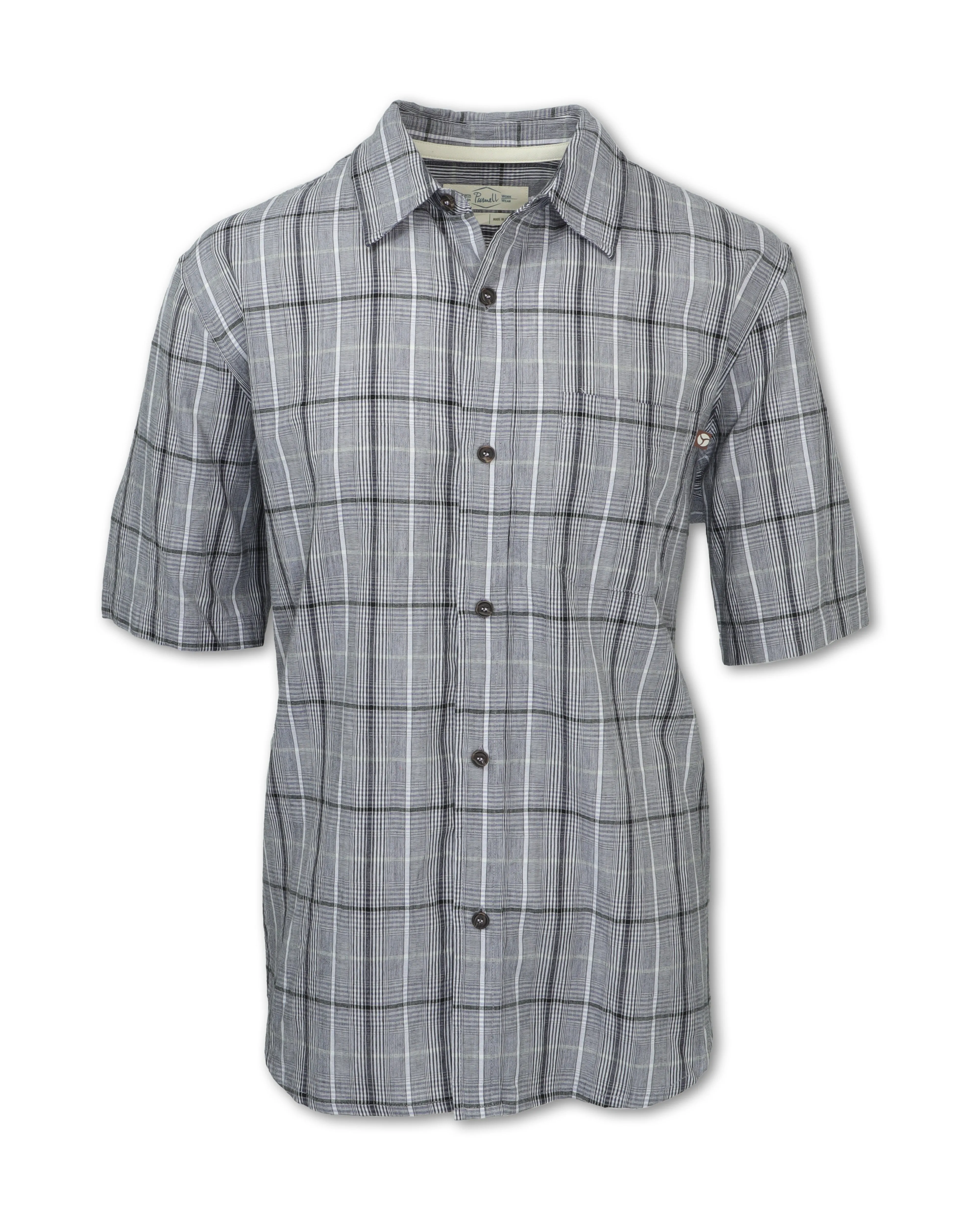 SHORT SLEEVED KINGSTON PLAID SHIRT - SHIPS 3/1/25
