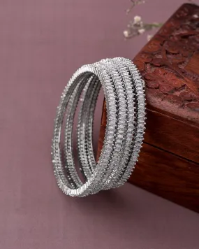 Silas 4 Pcs Cz Bangles Silas 4 Pcs Cz Bangles