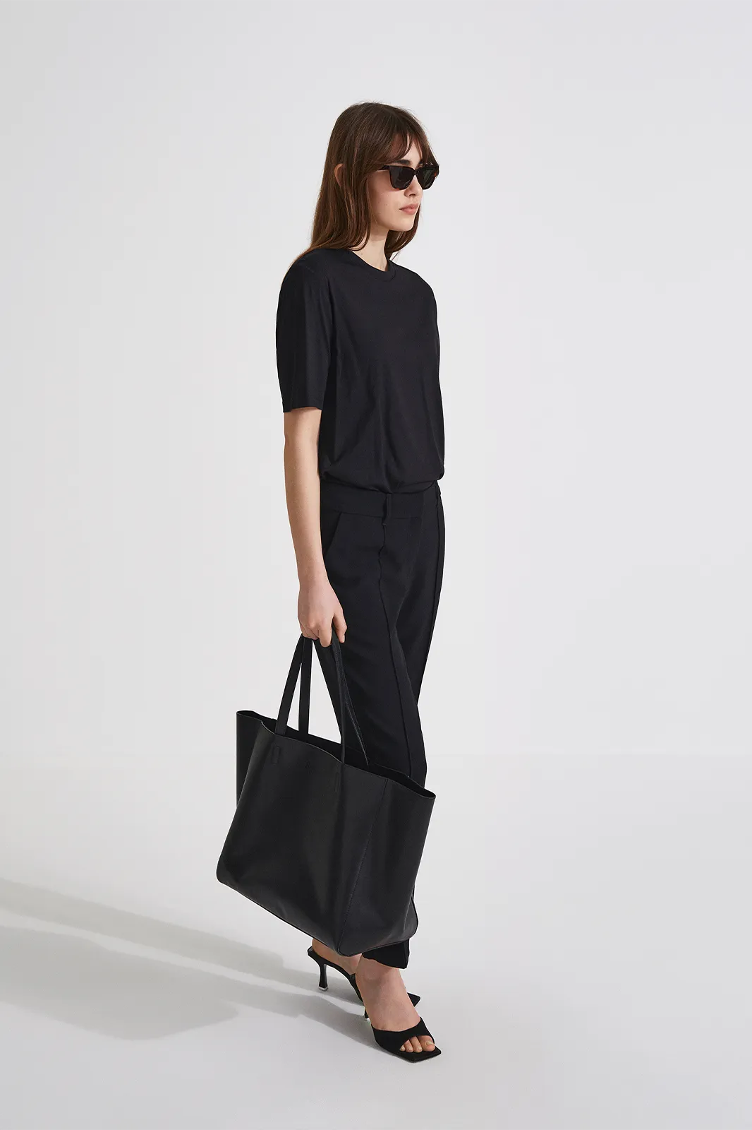 SLIM FITTED SUIT TROUSERS - BEN BLACK