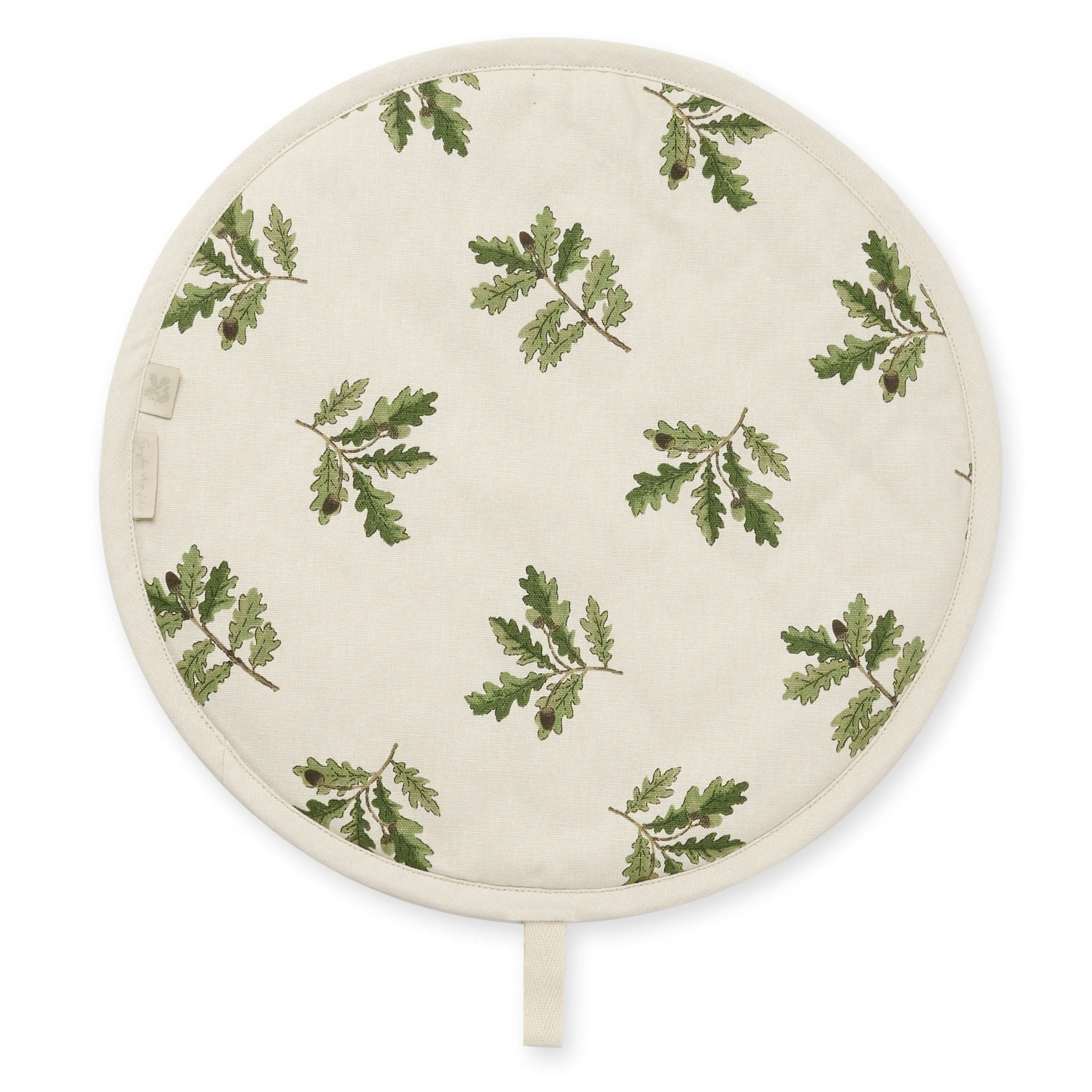 Sophie Allport 'Acorn & Oak' Leaves Cotton Hob Cover