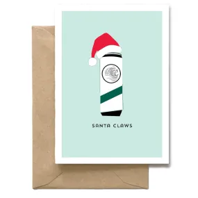 SPAGHETTI & MEATBALLS | Santa Claws Card