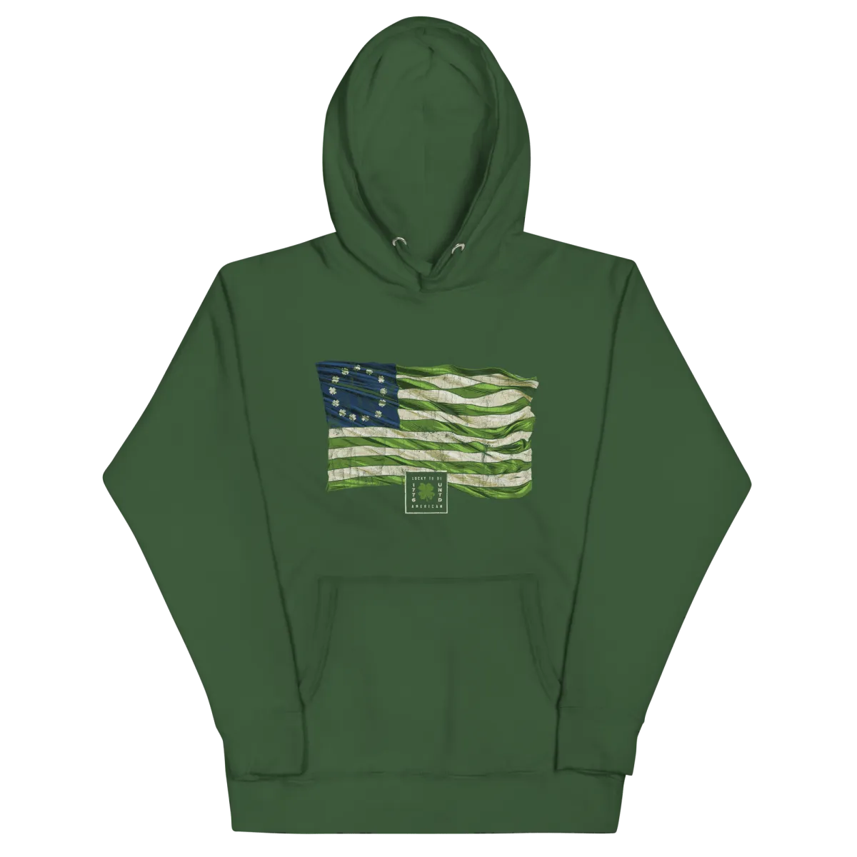 St. Paddy's Betsy Ross Flag Hoodie