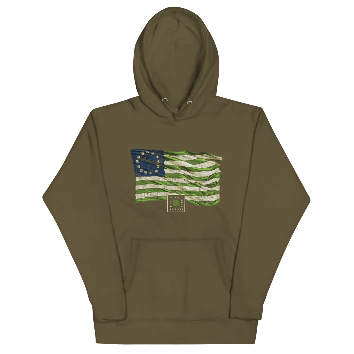 St. Paddy's Betsy Ross Flag Hoodie