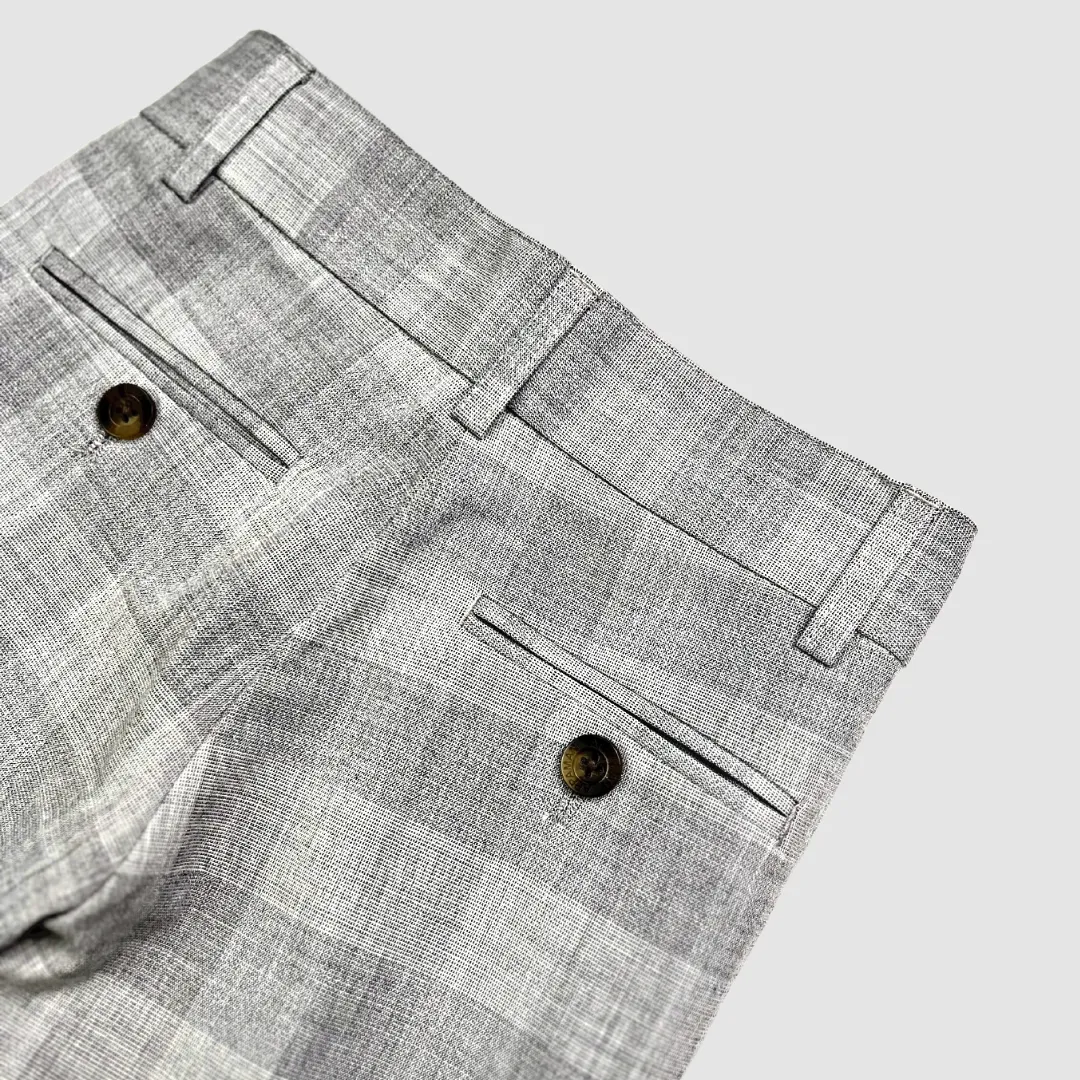 Stretchy Suit Pants | London Check