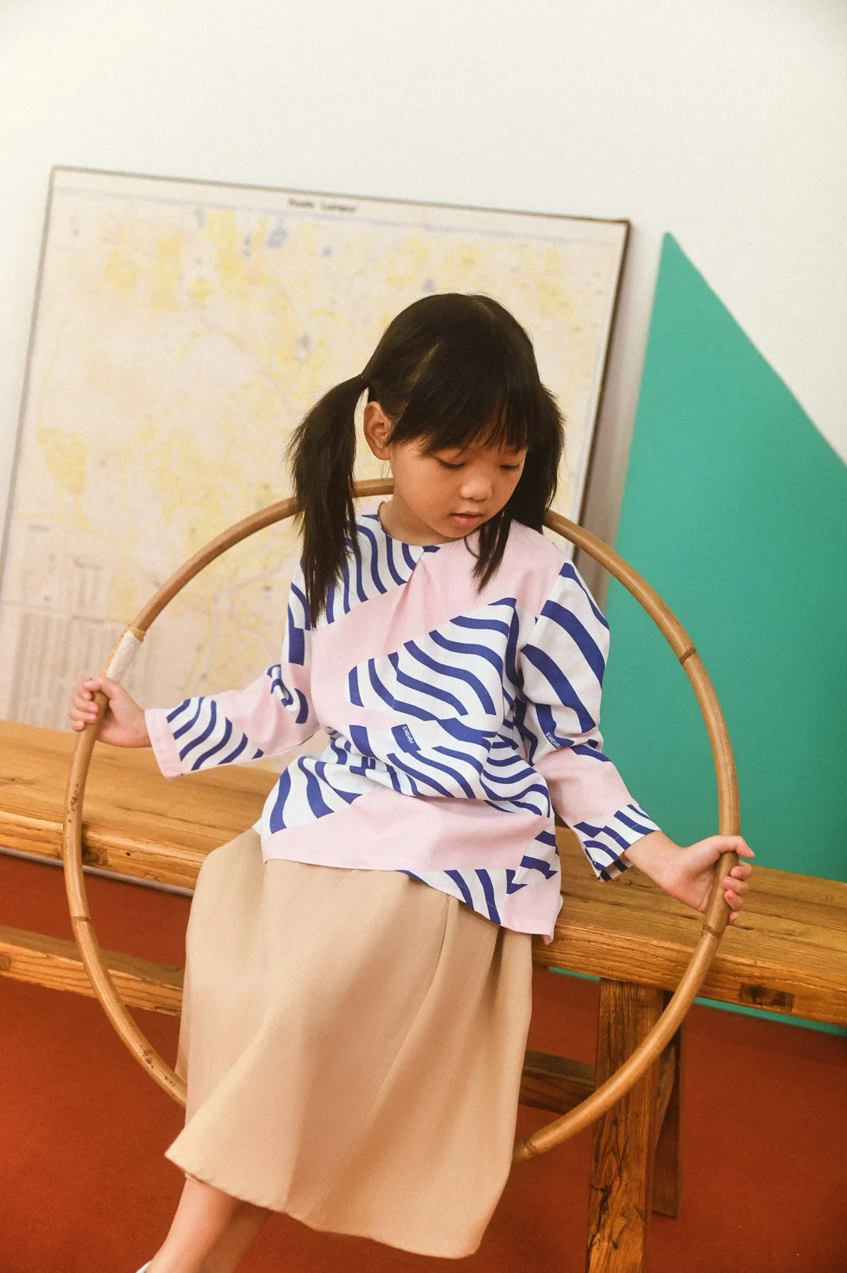 The Champions Cheers Skirt - Sand Khaki