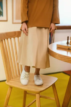 The Champions Cheers Skirt - Sand Khaki