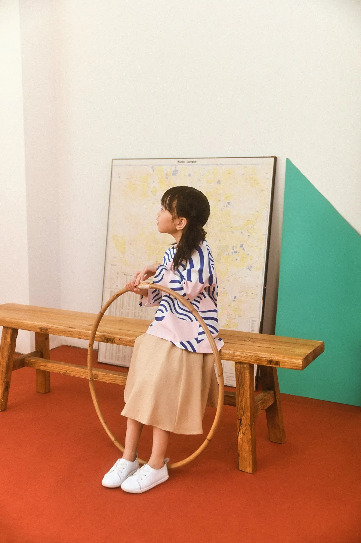 The Champions Cheers Skirt - Sand Khaki