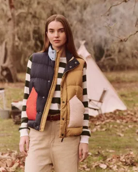 The Down Polar Vest. -- Appalachian Colorblock The Down Polar Vest. -- Appalachian Colorblock