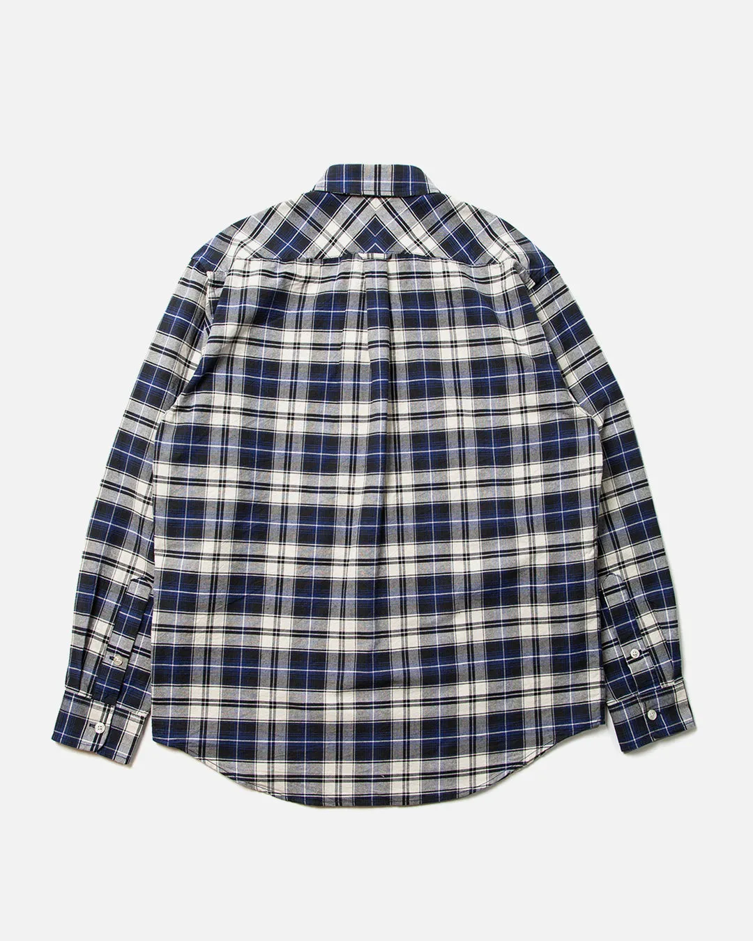 T.N.T Plaid Shirt - Navy