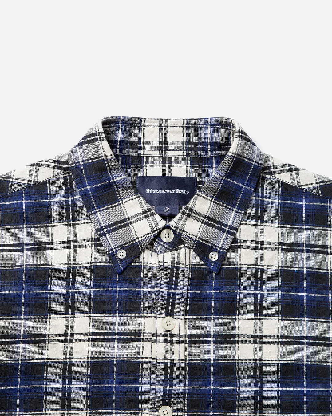 T.N.T Plaid Shirt - Navy