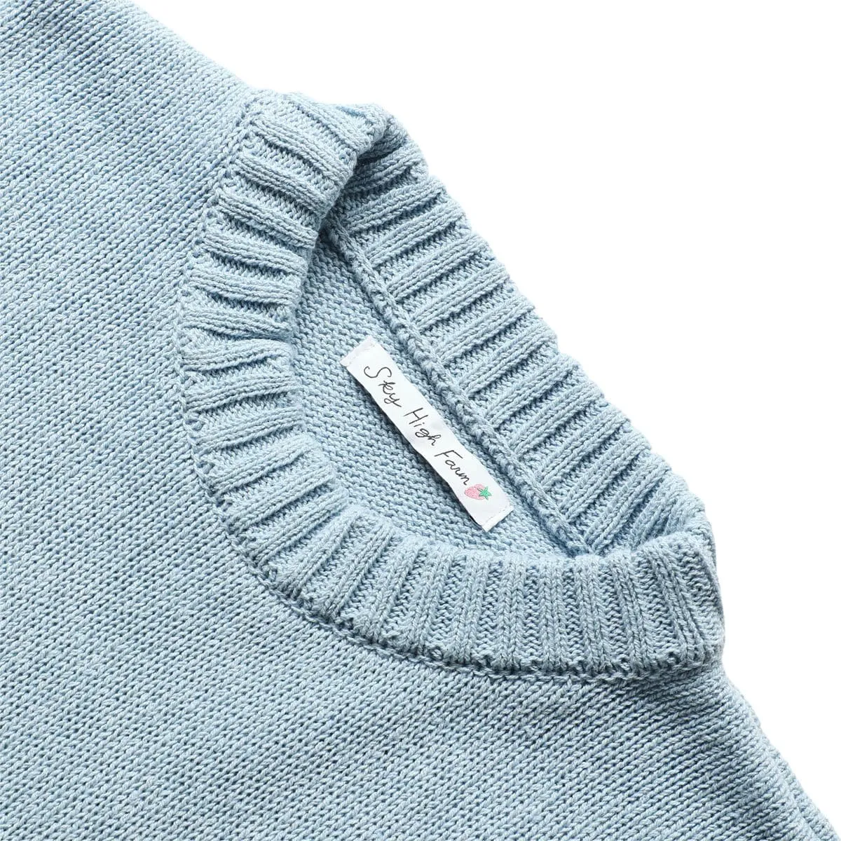 'TOMATOES' INTARSIA KNIT SWEATER